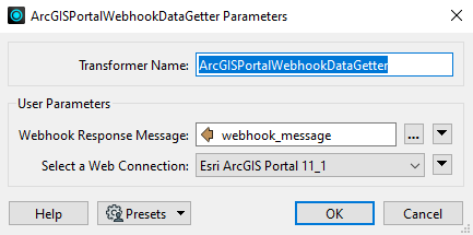 Configure Webhook Data Getter