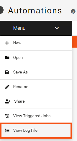 Automation Log
