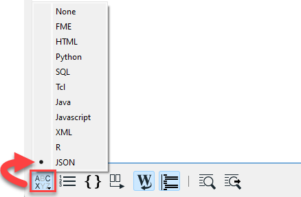 View JSON format