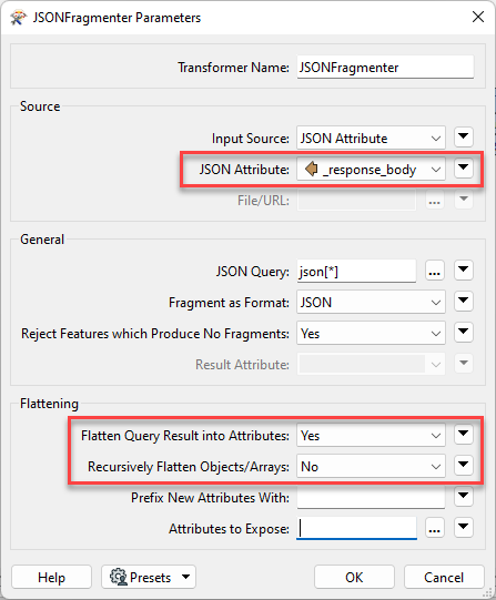 JSON Fragmenter