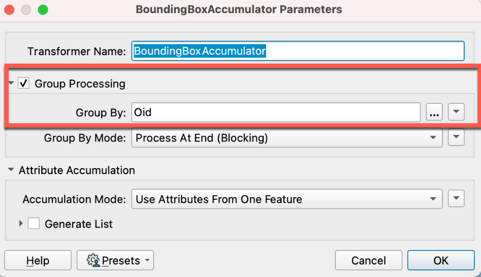 Bounding box replacer