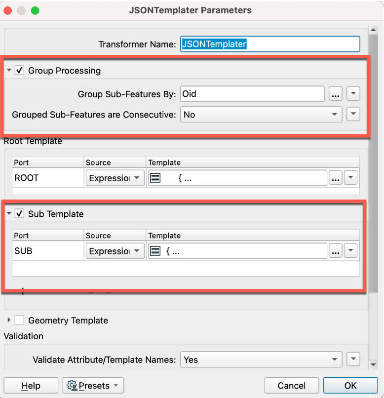 Group processing