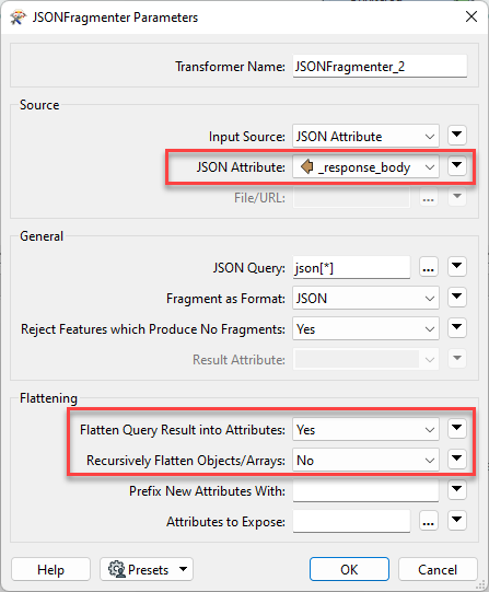 JSON Fragmenter