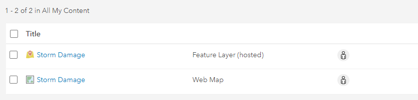 AGOL Layers