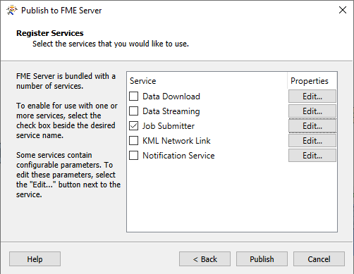 Register Services