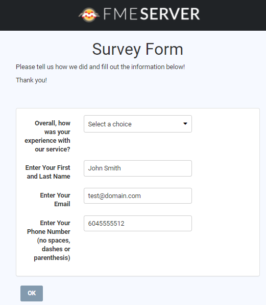 App Web Page