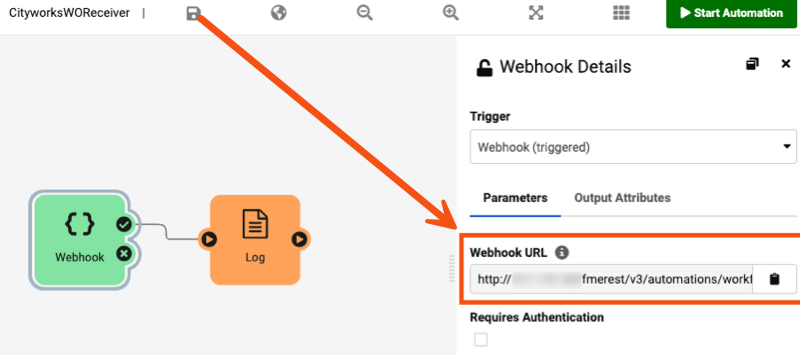 Webhook URL