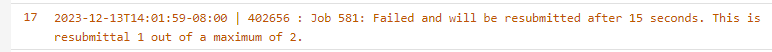 Job Retry