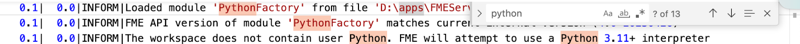 Searching a Log file for Python Errors
