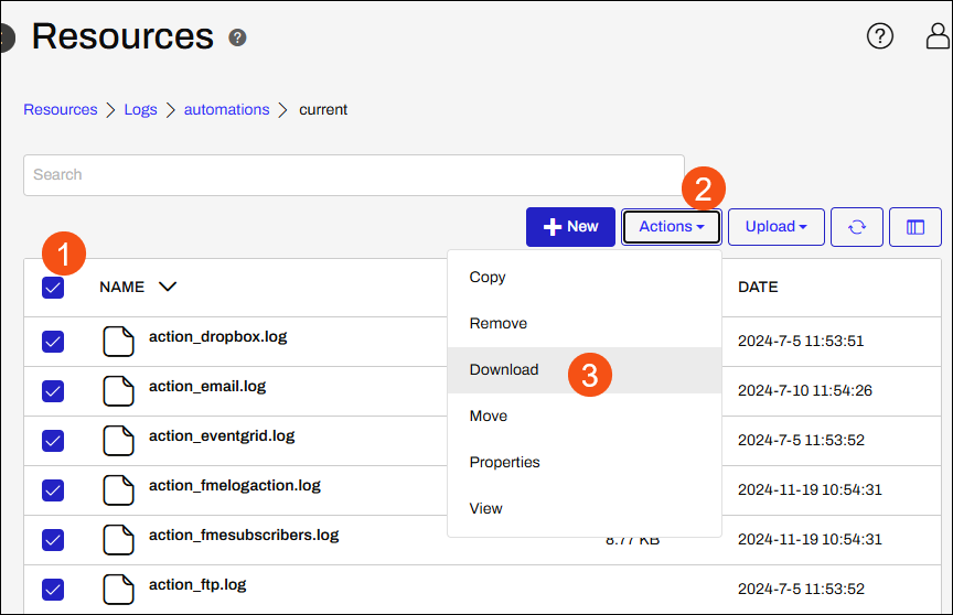 DownloadAllAutomationLogs.png