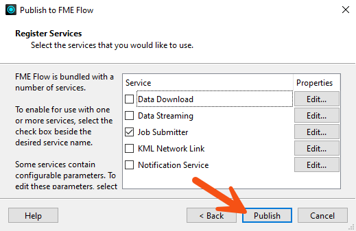 Publish to Flow