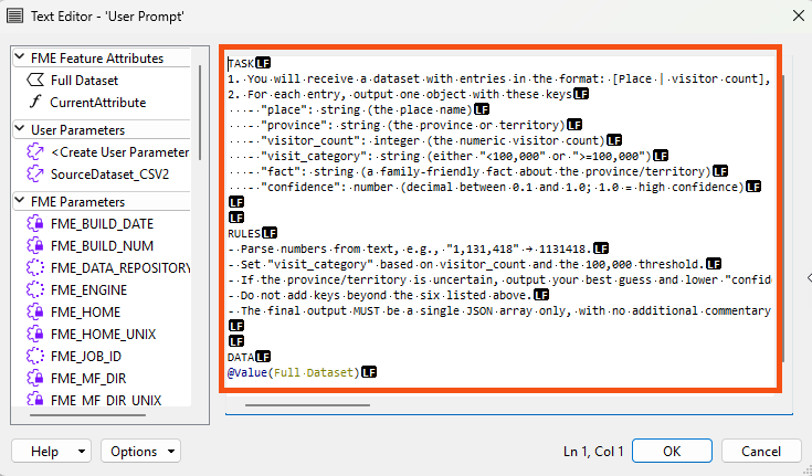 Getting Started with AI in FME: Prompt Engineering With Text Generation ...