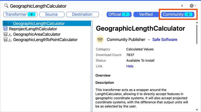 CommunityFilter