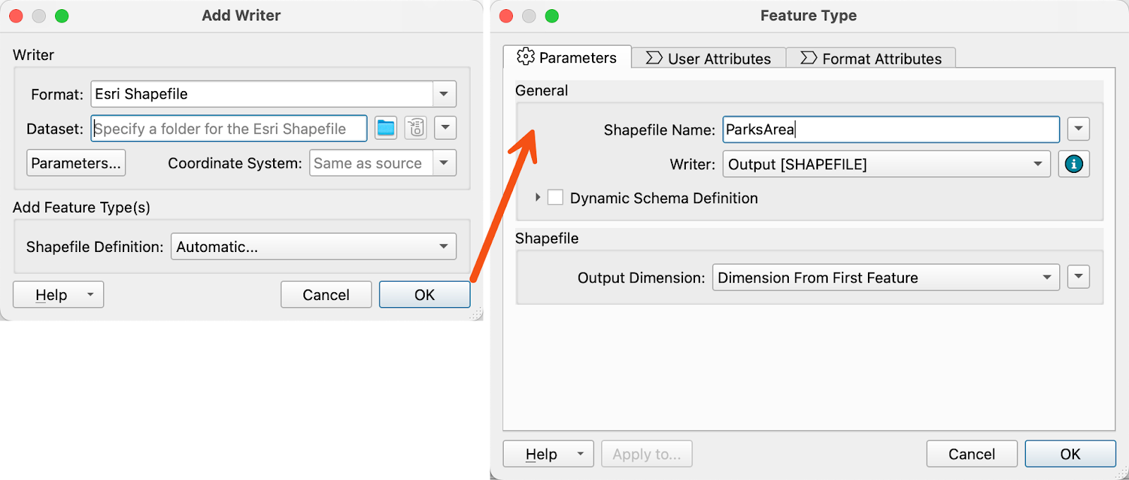WriterShapefile