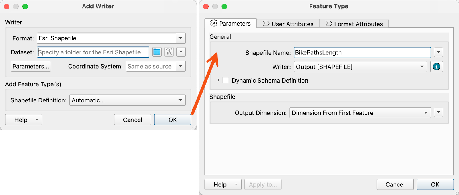 WriterShapefileLength