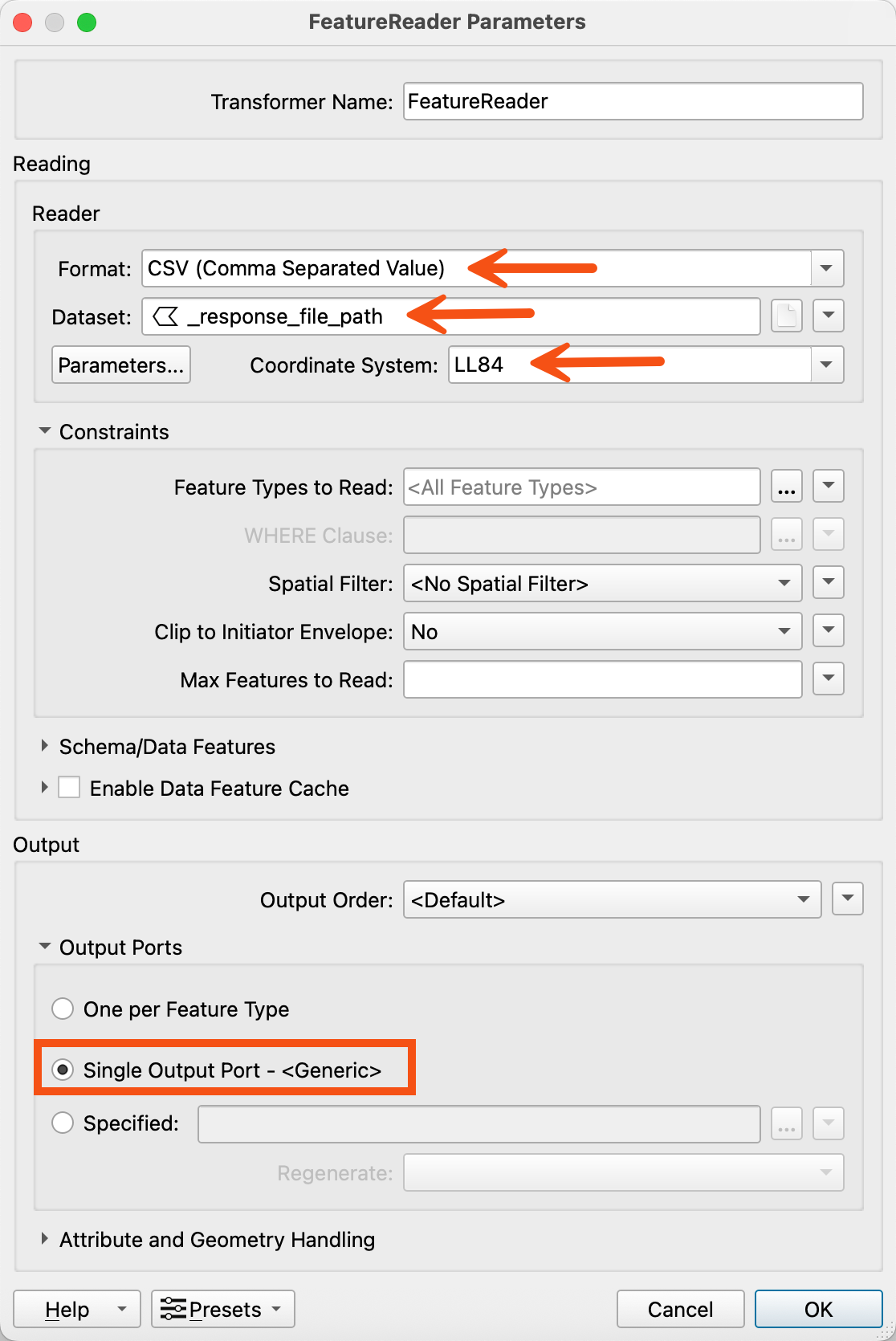 FeatureReaderCSV2025.1