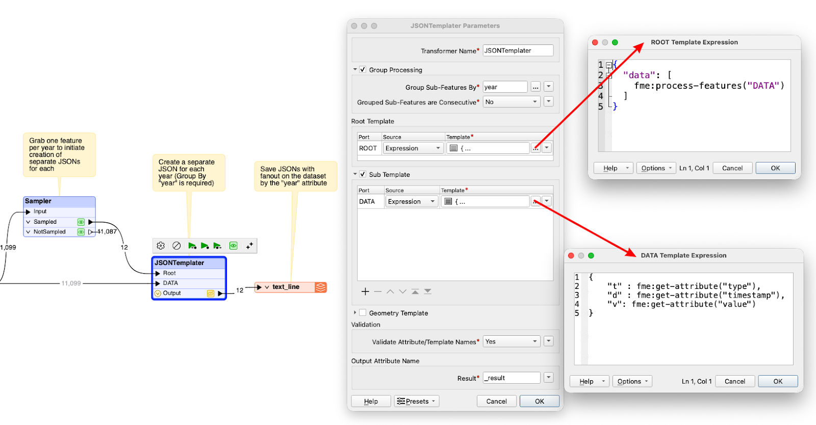 JSONTemplater setup